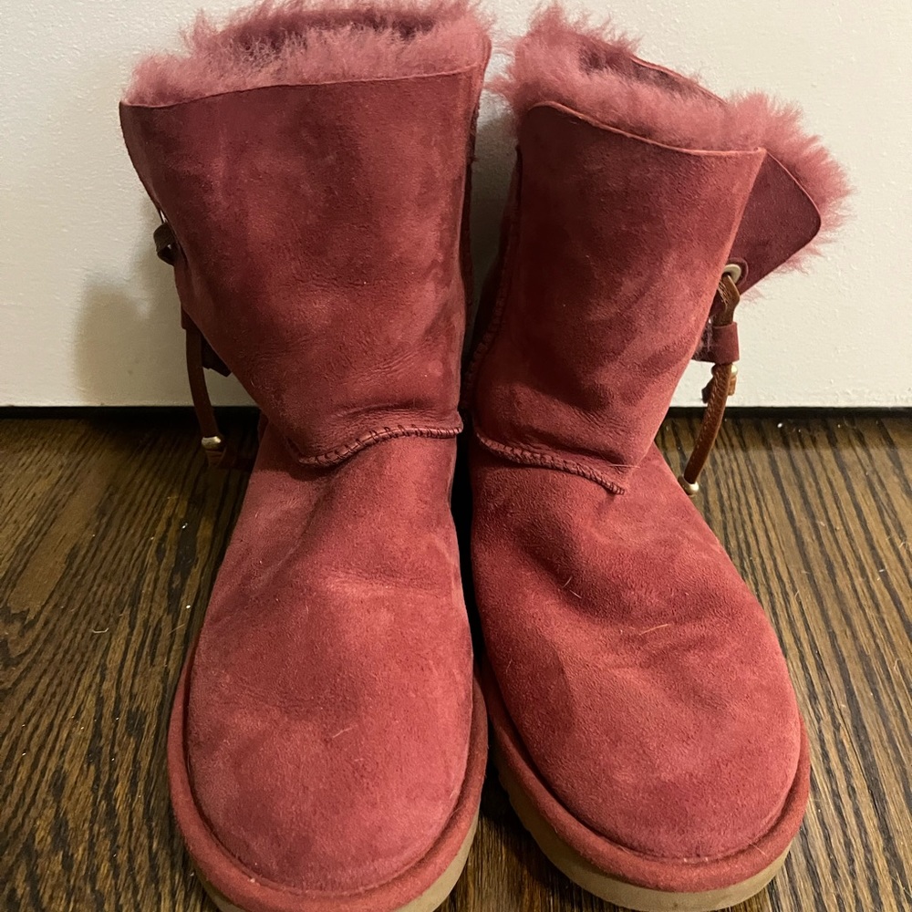 Red UGG Short Boots